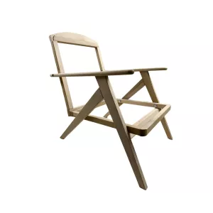 Solid Beech Wood Frame - "MOON Chair"
